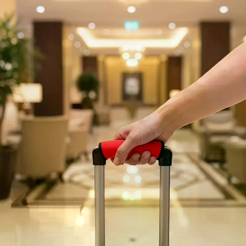 2PCS Neoprene Luggage Handle Cover, Handle Protector Cover, Trolley Case Handle Cover, Grip Cover And Baby Stroller Handle Cover