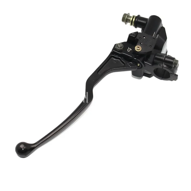 Motorcycle Disc Brake Master Cylinder Upper Pump Compatible with Haojue HJ125K GN125 GS125 Hydraulic Brake Fluid Reservoir