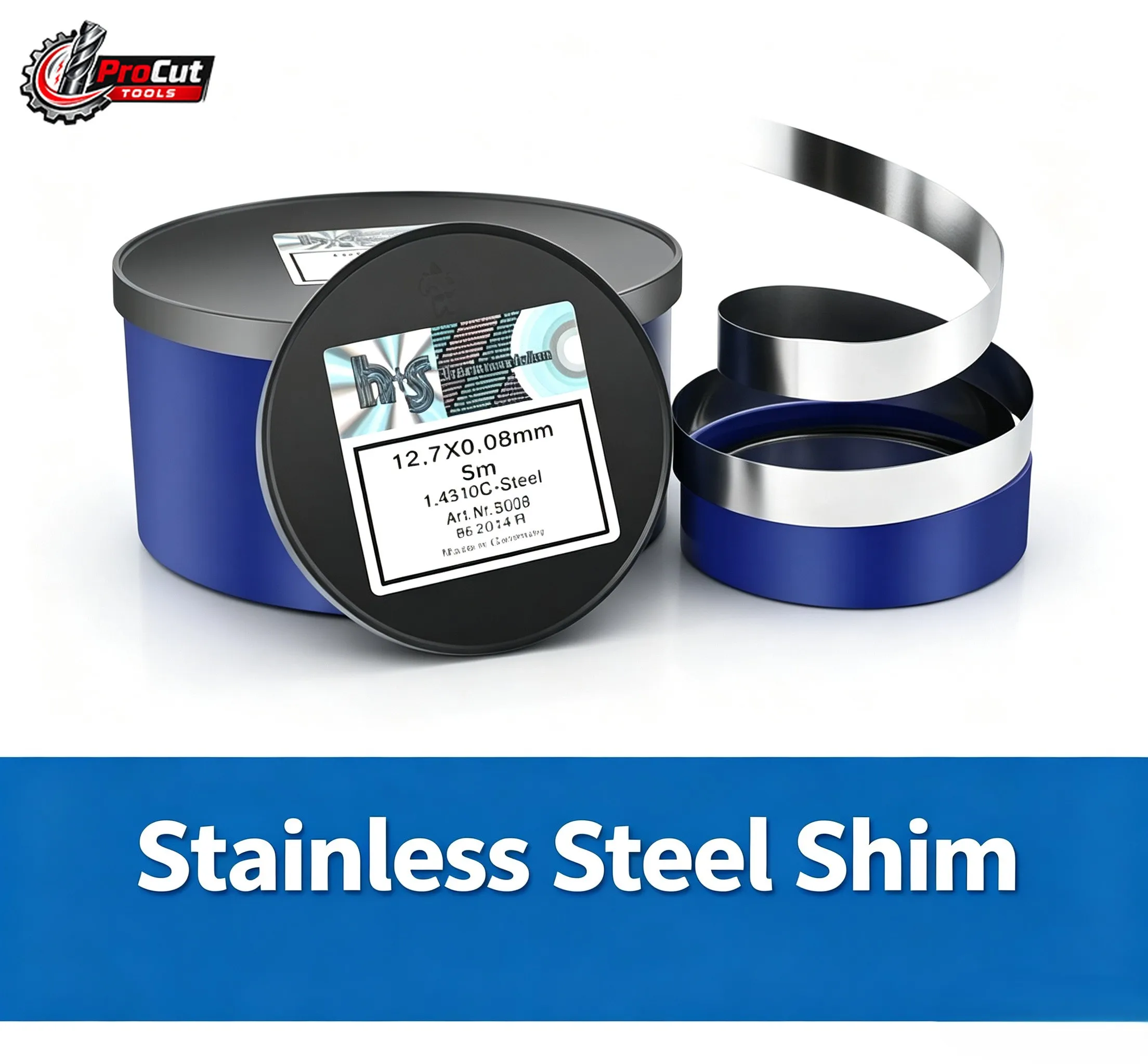 Axentek Precision Shim Steel Sheet, High Precision Stainless Steel Gap Shim, Mold Shim Stock 5M Length