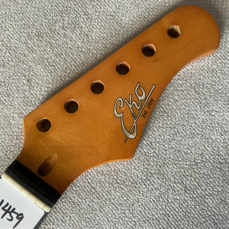 jN459 Origianl And Genuine EKO Right Hand 6 String ST Electric Guitar Neck 22 Frets 648MM Scales Length  DIY And Replace Parts