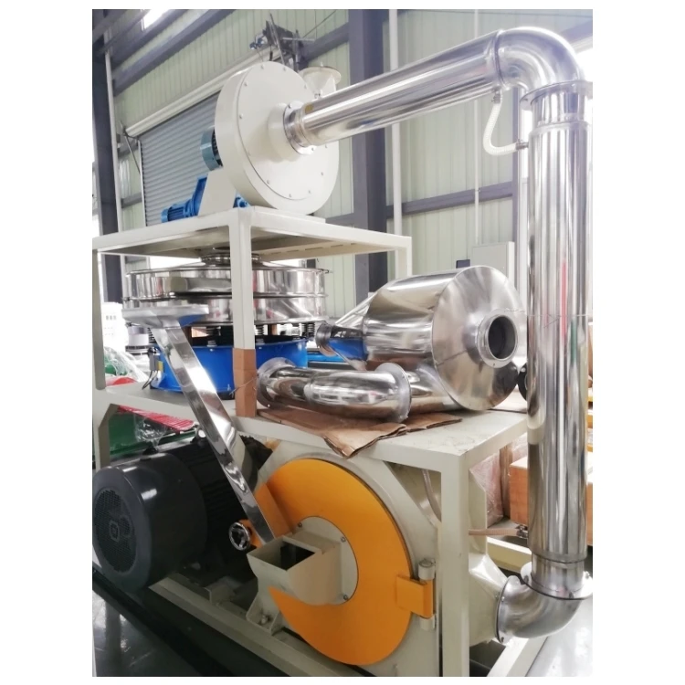 Machine automatique de moulin pulvérisateur en plastique PE LLDPE PVC