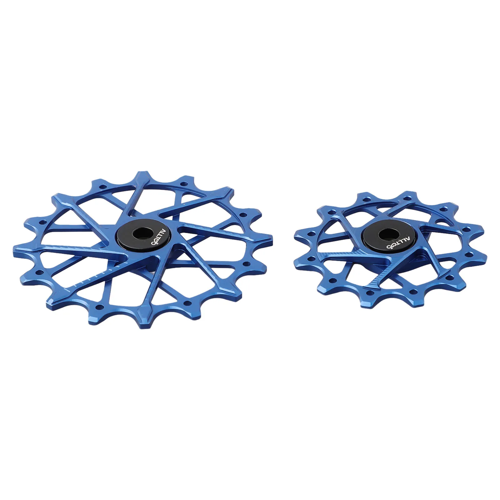 

2pcs Bike Rear Derailleur Pulley Wheels 12T+16T Bicycle Rear Derailleur Guide Wheel Pottery Ball Bearing For Sram