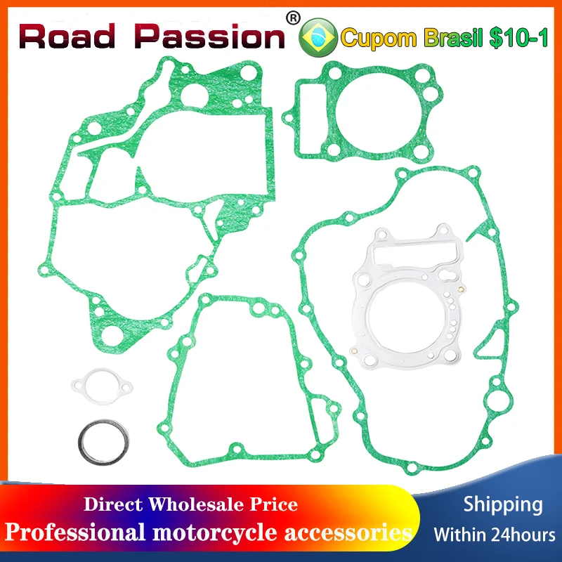 Conjunto de Juntas de Cabeçote de Cilindro de Motocicleta para Honda CRF150RB CRF 150R RB R 12251-KSE-671 12191-KSE-671 11395-KSE-671 11394-KSE-670