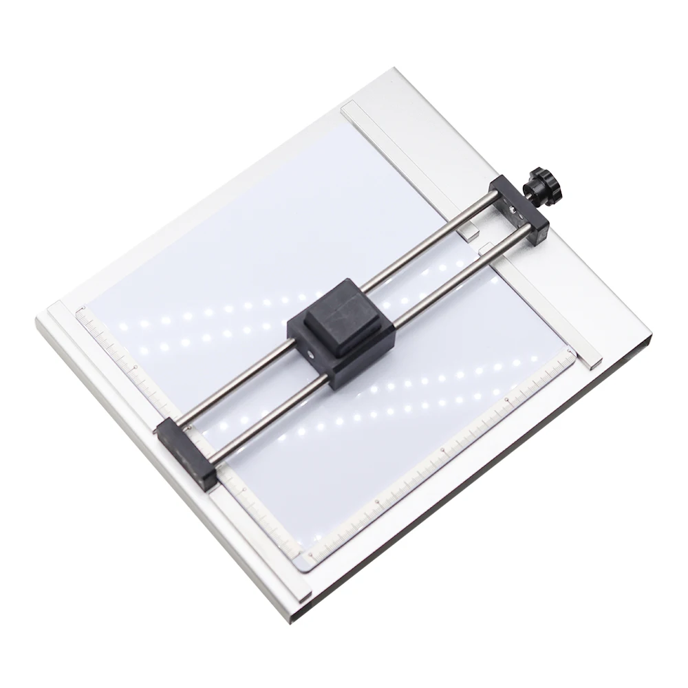 Laboratory Glass Thin Layer Silicone Plate Cutter Chromatography Plate Cutter TLC Cutting Machine Thickness 3mm-5mm