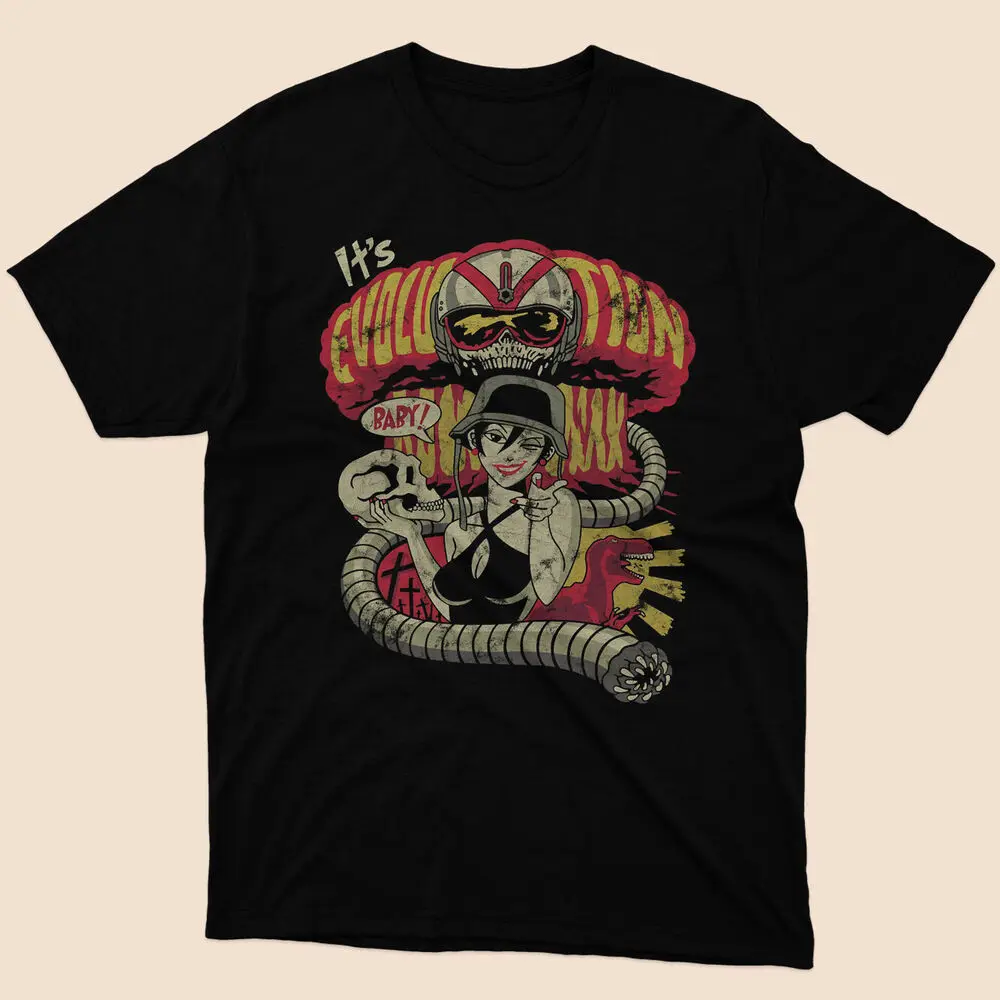 Limited Do The Evolution vintage Essential T-shirt Black Size S to 5XL