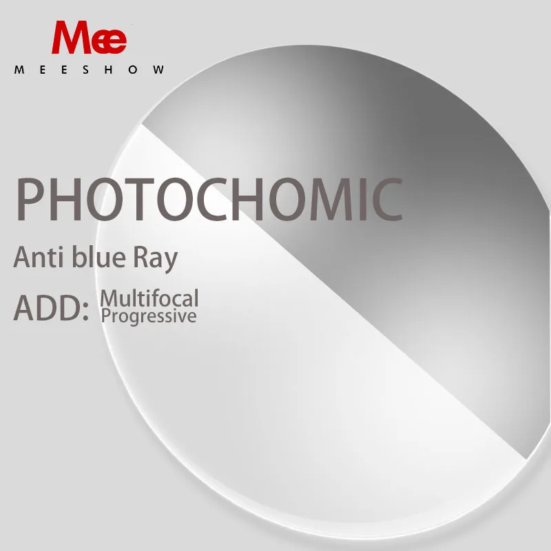 

1.56 1.61 1.67 Blue Light blocking Lenses photochromic Progressive Lentses Prescription glasses UV400 anti blue ray photo lenses