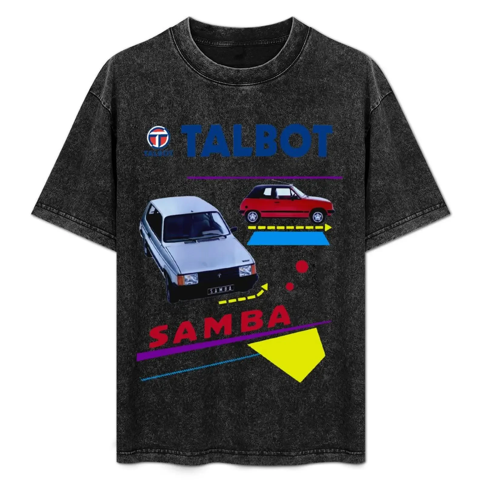 

Футболка TALBOT SAMBA большого размера, забавные футболки, одежда в стиле аниме, футболки для мужчин