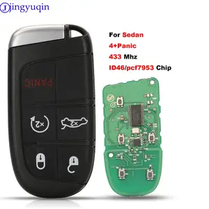 Jingyuqin-smart مفتاح السيارة عن بعد ، 2 ، 3 ، 4 ، 5 أزرار ، 433 ميجا هرتز ، PCF7953 ، رقاقة ID46 لرحلة مسابقات رعاة البقر 2013-2018 ، أصلي أعلى 8 مبيعات لسماعات دودج جرني - رقم 7