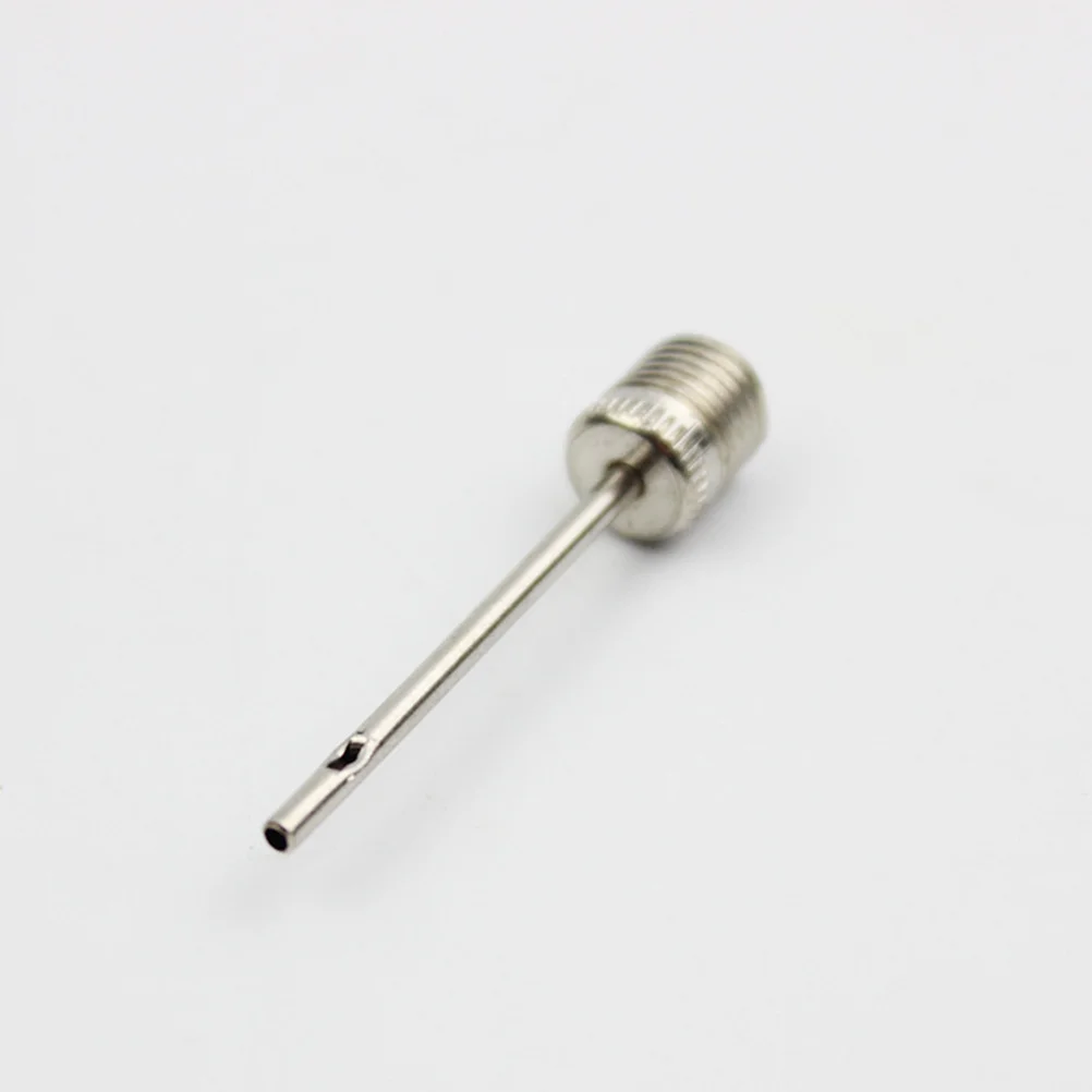 

50Pcs Ball Pump Needles Aluminum Alloy Durable Dual Port Tip for Basketball Soccer Football Volleyball Inflation