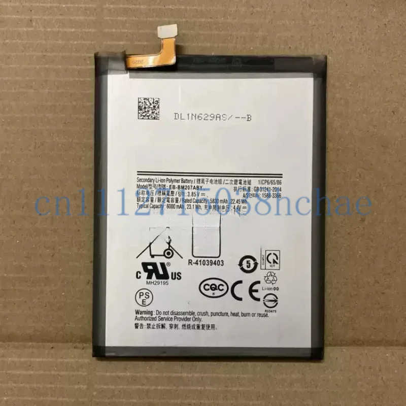 For Samsung M30S mobile phone battery M31 M21 EB-BM207ABY battery SM-M3070