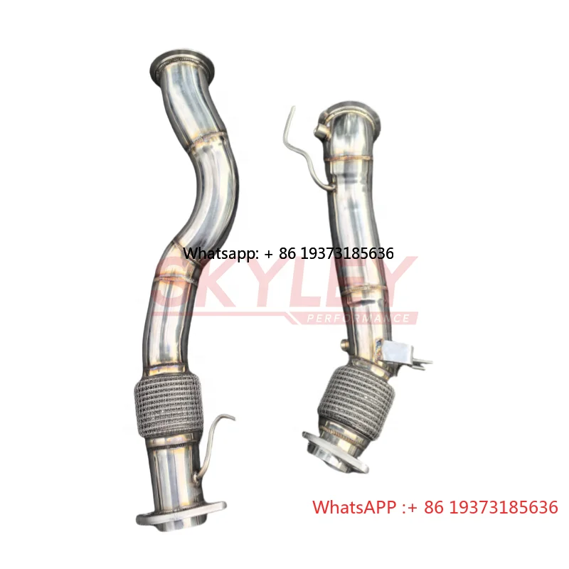 

SKYLEY Downpipe Exhaust for Bmw X3m F97 X4m F98 S58 3.0t Stainless Steel Sport Exhaust Header Downpipe