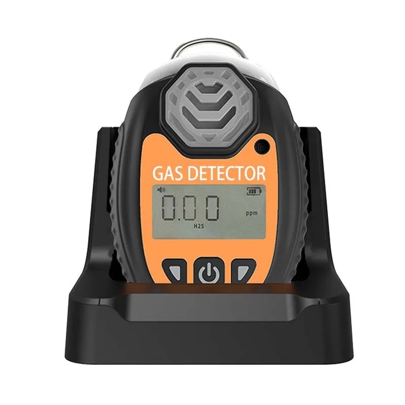 MS104K-S Smart Single Gas Detector LEL CO O2 H2S Diffusion Type Ultra low Power IP68 Protection Highly Sensitive LCD Display