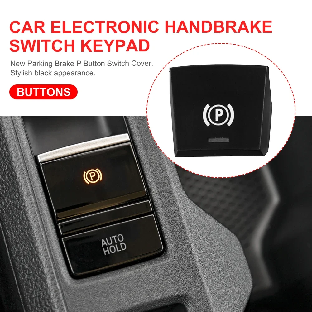 Car Handbrake Parking Brake P Button Switch Cover For BMW 5 Series M5 F10 F18 2011-2017 GT F07 2010-2017 6 Series F06 F12 11-17