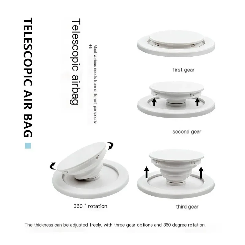 حامل مقبض الهاتف المحمول المغناطيسي القابل للطي، دعم الجيب لهاتف Magsafe IPhone Mac Samsung Safe Ring Finger Expanding Stand
