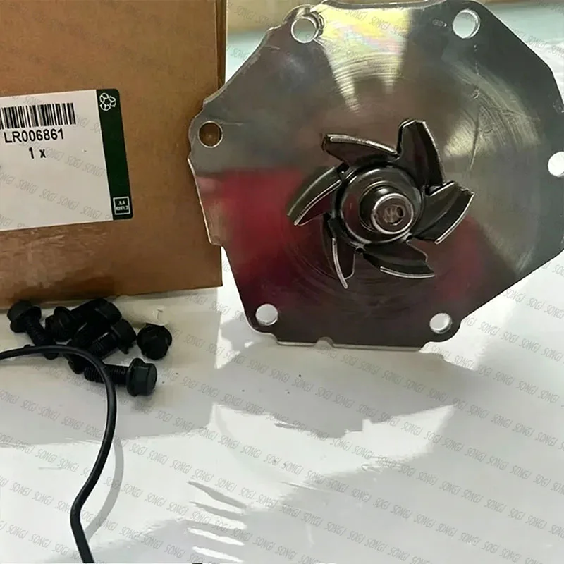 Bomba de água a gasolina LR006861 3.2L com junta e parafuso para Land Rover LR2 V70 S80 XC90 XC60 XC70 3.2L