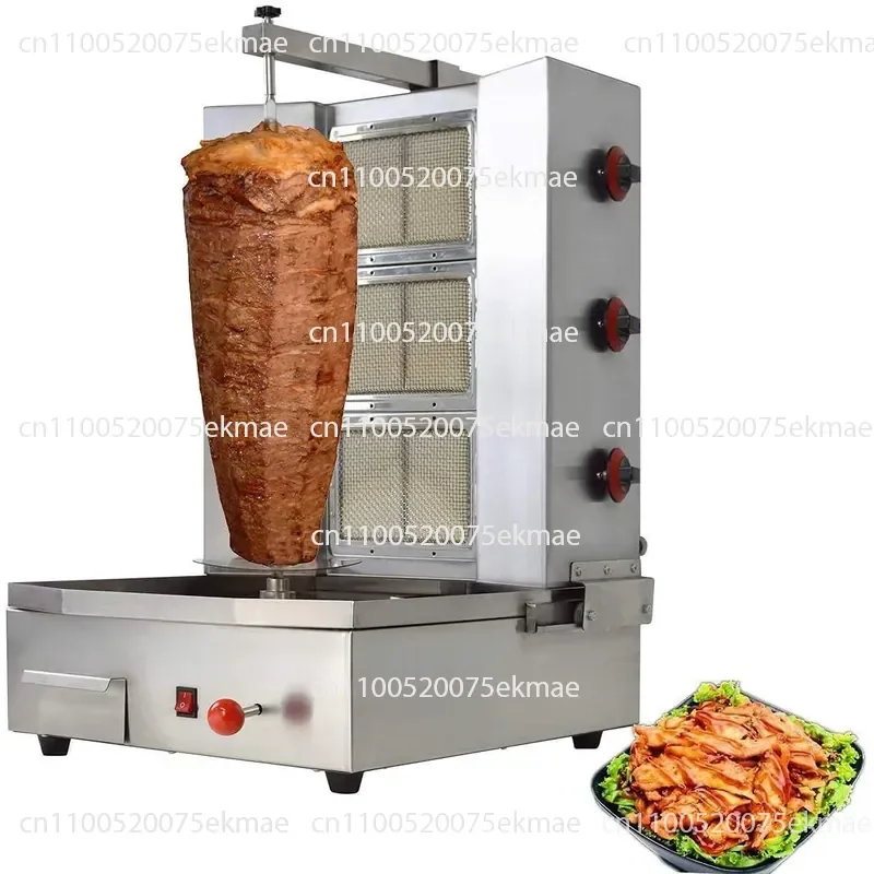 Large automatic Turkish barbecue machine, automatic stainless steel electric rotating commercial barbecue grill