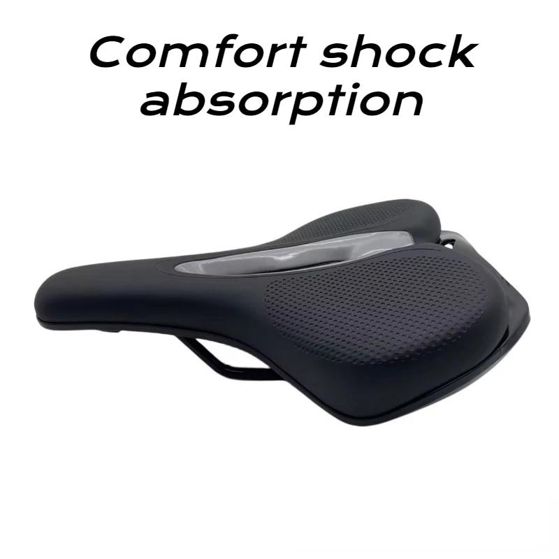 1PC Bicycle Seat Cushion Soft Thickened Mountain Bike Seat Cushion Comfortable Riding Saddle Bag Accessories Bicycle Parts