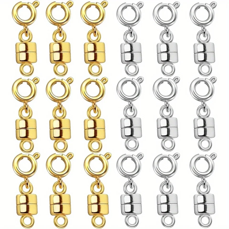 18 Piece Magnetic Necklace and Bracelet Clasps Set