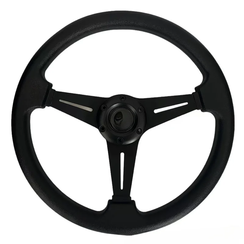 For Universal Car 14 Inch Racing Steering Wheel Multi‑Color Competitive Modified Steering Wheel With Steering Wheel Horn Cover