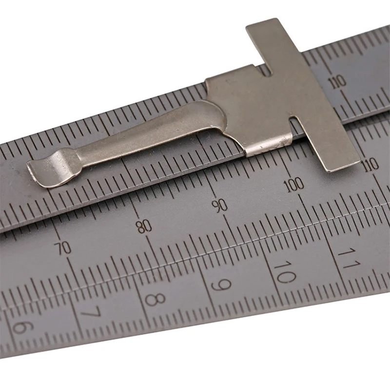 1PC 0-60mm 쐐기 게이지 클리어런스 눈금자 0-15cm 스틸 눈금자 스트레이트 눈금자 정밀 프로브 테이퍼 게이지 갭 측정 도구