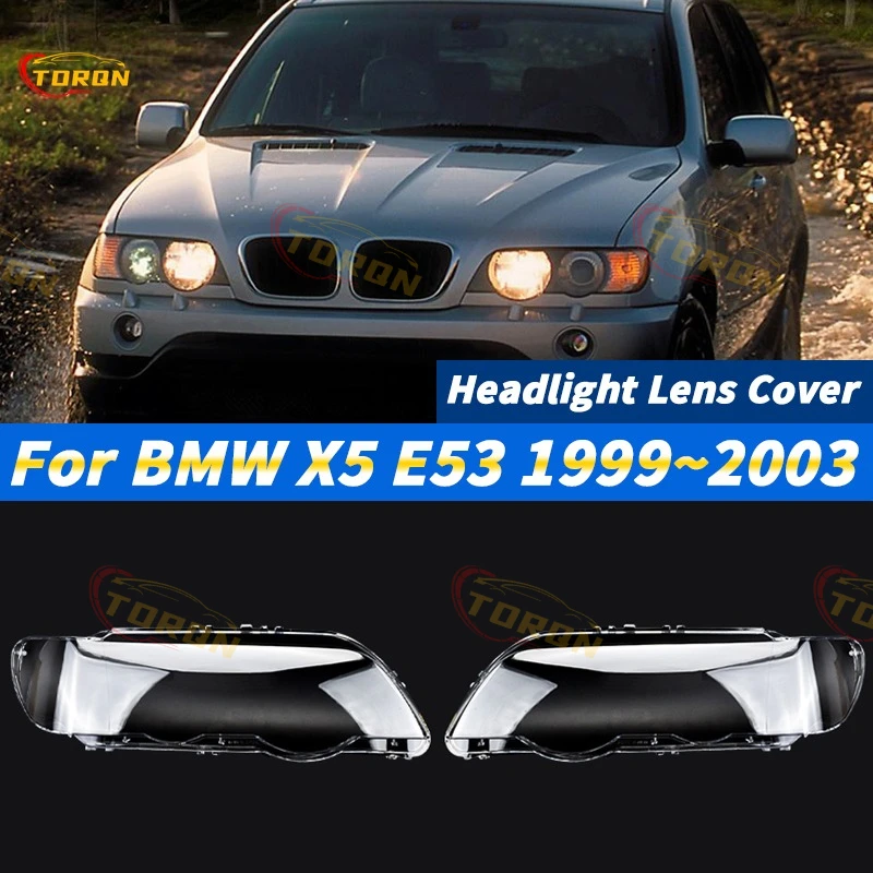 

For BMW X5 E53 1999 2000 2001 2002 2003 Car Headlight Cover cap Headlamp Shade Head Lamp headlight lamp cover bmw accessories