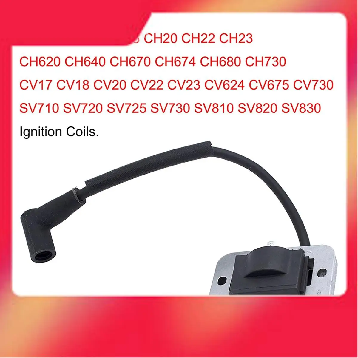 

2 Pcs Ignition Coils For Kohler 24-584-01S 2458445-S 24 584 45-S CH18 CH20 CH22 CH23 CH620 CH621 CV18 CV20 CV22 CV23-M54K