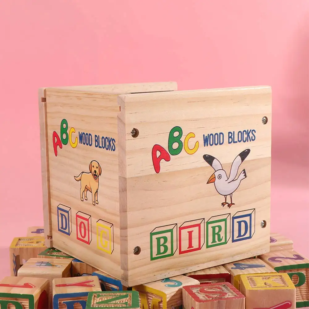 

Деревянные развивающие блоки для изучения алфавита и цифр: раннее обучение, развитие когнитивных навыков, моторики и мультяшные персонажи