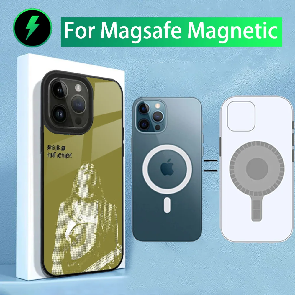 M-Maneskin V-Victoria Phone Case For iPhone 15,14,13,12,11,Plus,Pro,Max Mini Magsafe Magnetic Wireless Charging