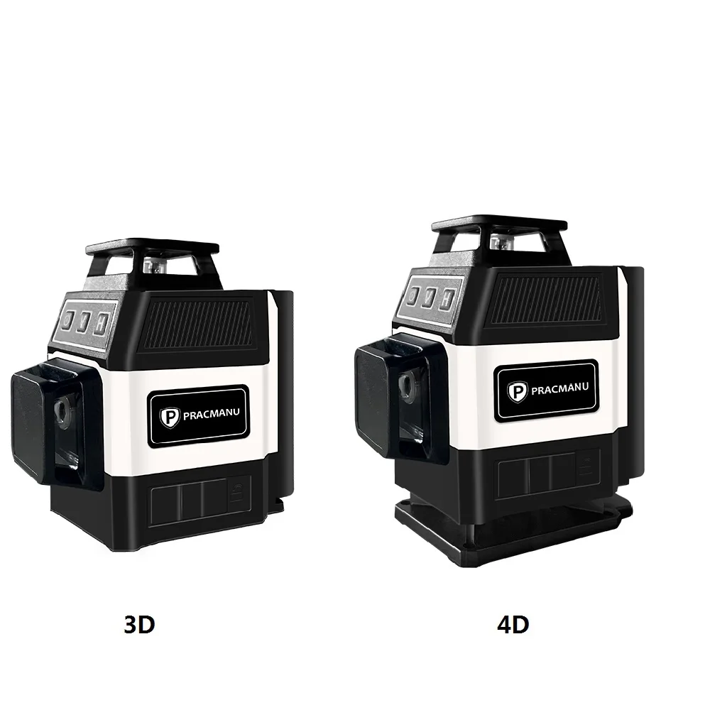 Pratico Mini livello Laser 3D/4D raggio verde 12/16 linee livello Laser autolivellante con telecomando