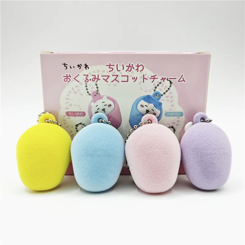 Cartoon Chiikawa Usagi & hachiware Rakko Anime Figure Collectible Desktop Model Ornaments Decoration Toy Children Birthday Gift