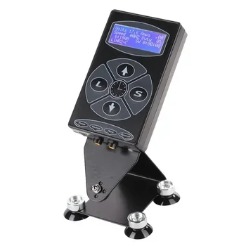 HP-2 dijital çift LCD ekran dövme güç kaynağı döner dövme makinesi Liner Shader kalıcı Microblading dövme aksesuarları