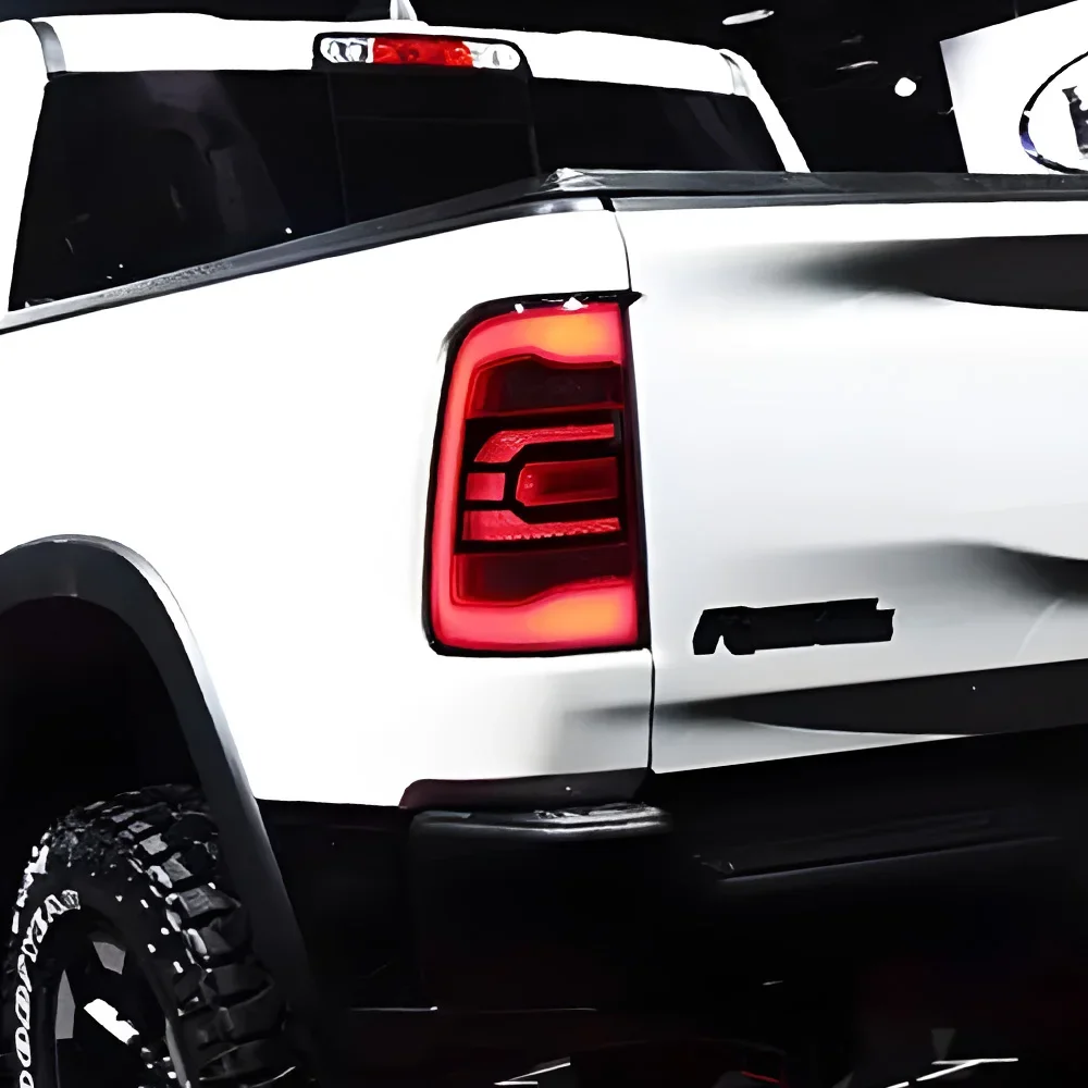 

Car Taillights Assembly For Dodge RAM1500 2009-2018 LED Auto Rear Back Lamps Upgrade Highlight Flashing Taillight Accessories
