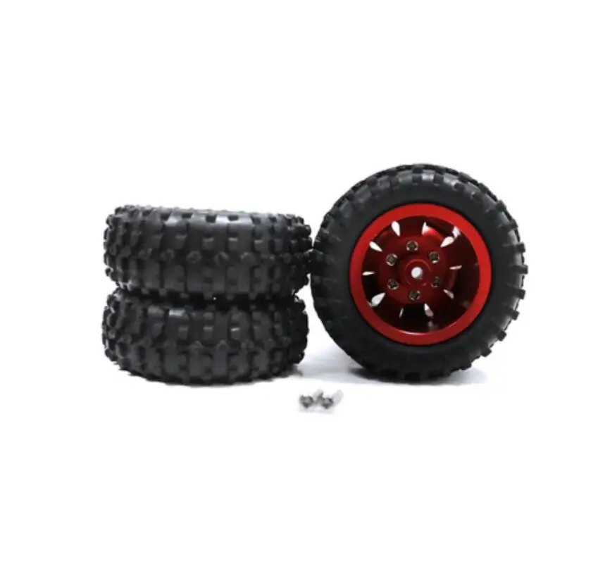 WPL D 12 D12 model remote control car modification upgrade 55MM metal tire direct installation heavier