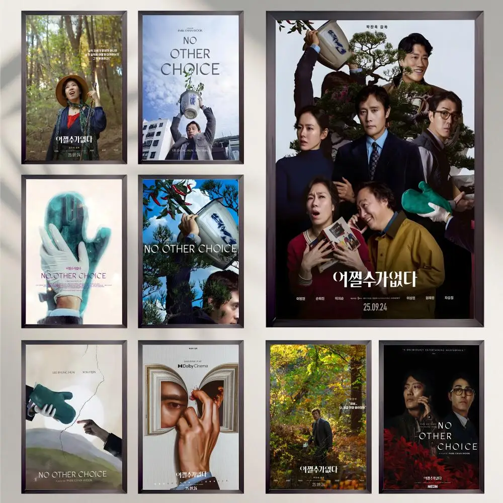 Movie No O-Other C-Choice Poster HD, vielseitige, wasserfeste Wanddekoration, selbstklebend, perfekt für jeden Raum und ideales Geschenk
