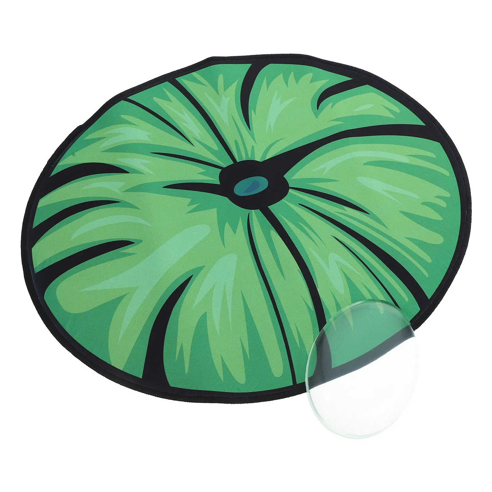 

Green Leaf Computer Mouse Pad Cute Soft Nonslip Office Desk Mat Ideal Home Work Laptop Keyboard Accessories