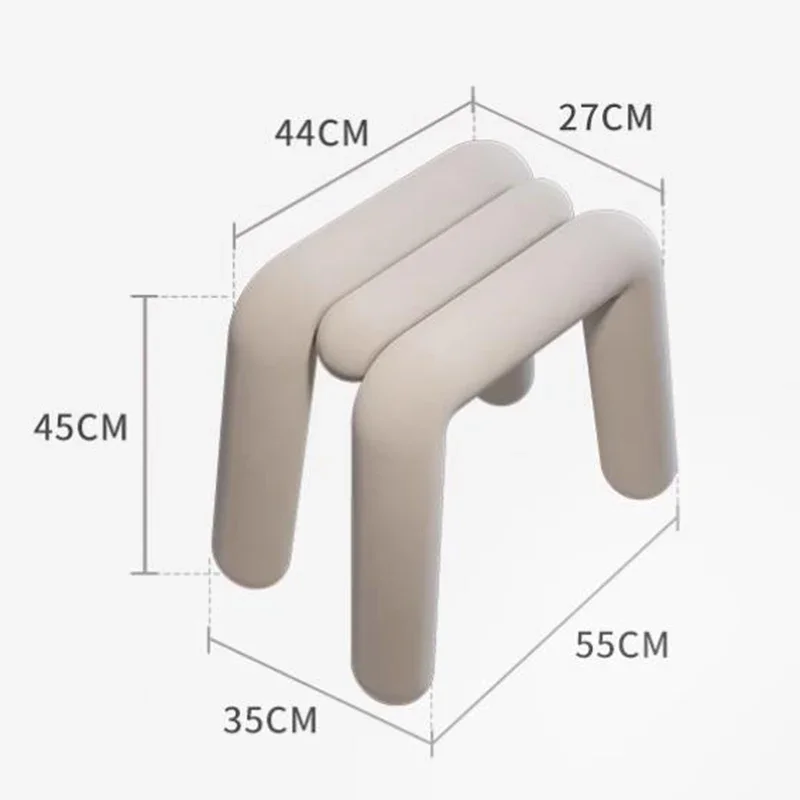 Modern Stools Makeup Chair Nordic Accent Vanity Bedroom Dining Chairs Dresser Minimalist Design Home Furniture Cadeiras LLMC