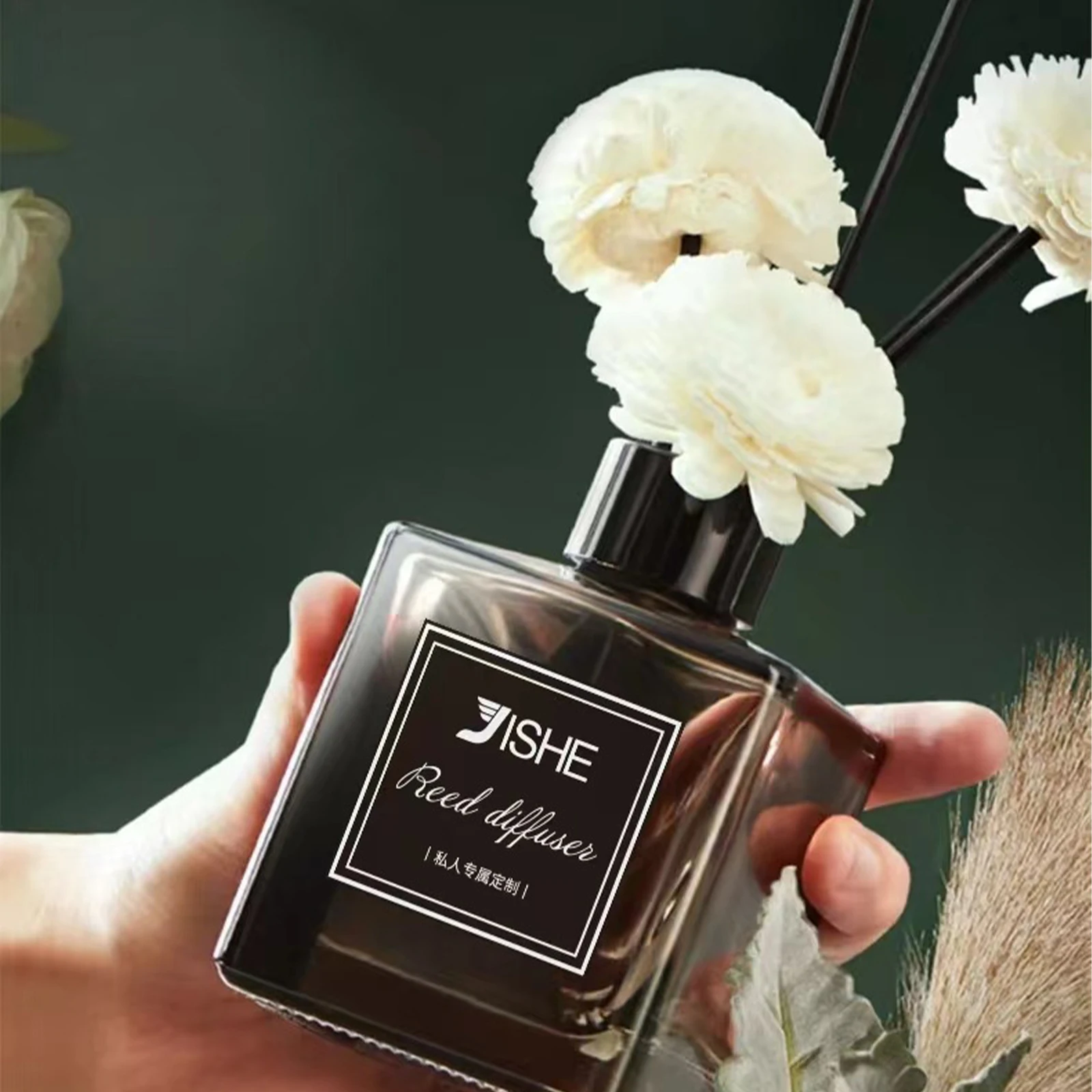 50ml Fireless Aromatherapy Essential Oil Set - Home Fragrance Decor Air Freshener for Odor Eliminating & Toilet/Bathroom Use