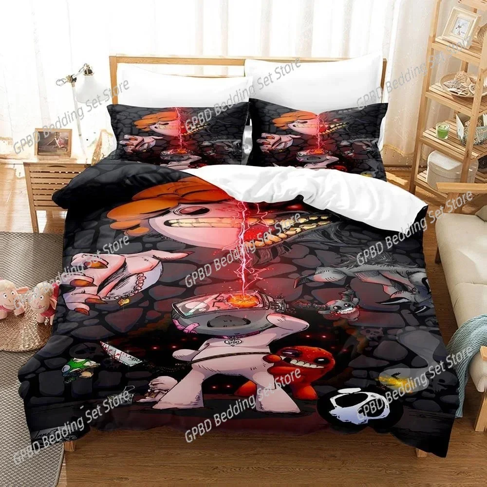 Fashion 3D Printing Game The Binding of isaac Bedding Set Single Twin Full Queen King Size Bed Set Teenager Bedroom Sheet sets