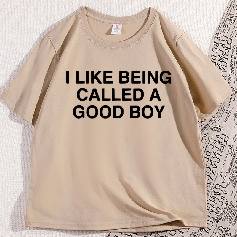 Good Boy T Shirt Funny Stupid T-Shirt Casual Cotton Short Sleeve Round Neck Graphic Tees Harajuku Streetwear Man Clothing