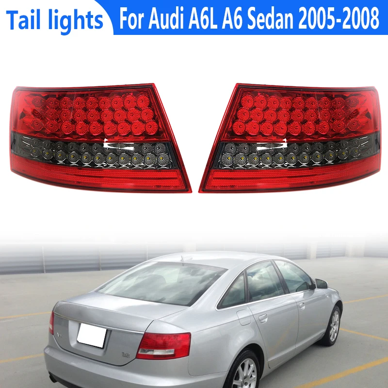 

For Audi A6L A6 4-Door Sedan 2005 2006 2007 2008 Car Tail Lights LED DRL Running lights Fog lights tail lights Car Styling