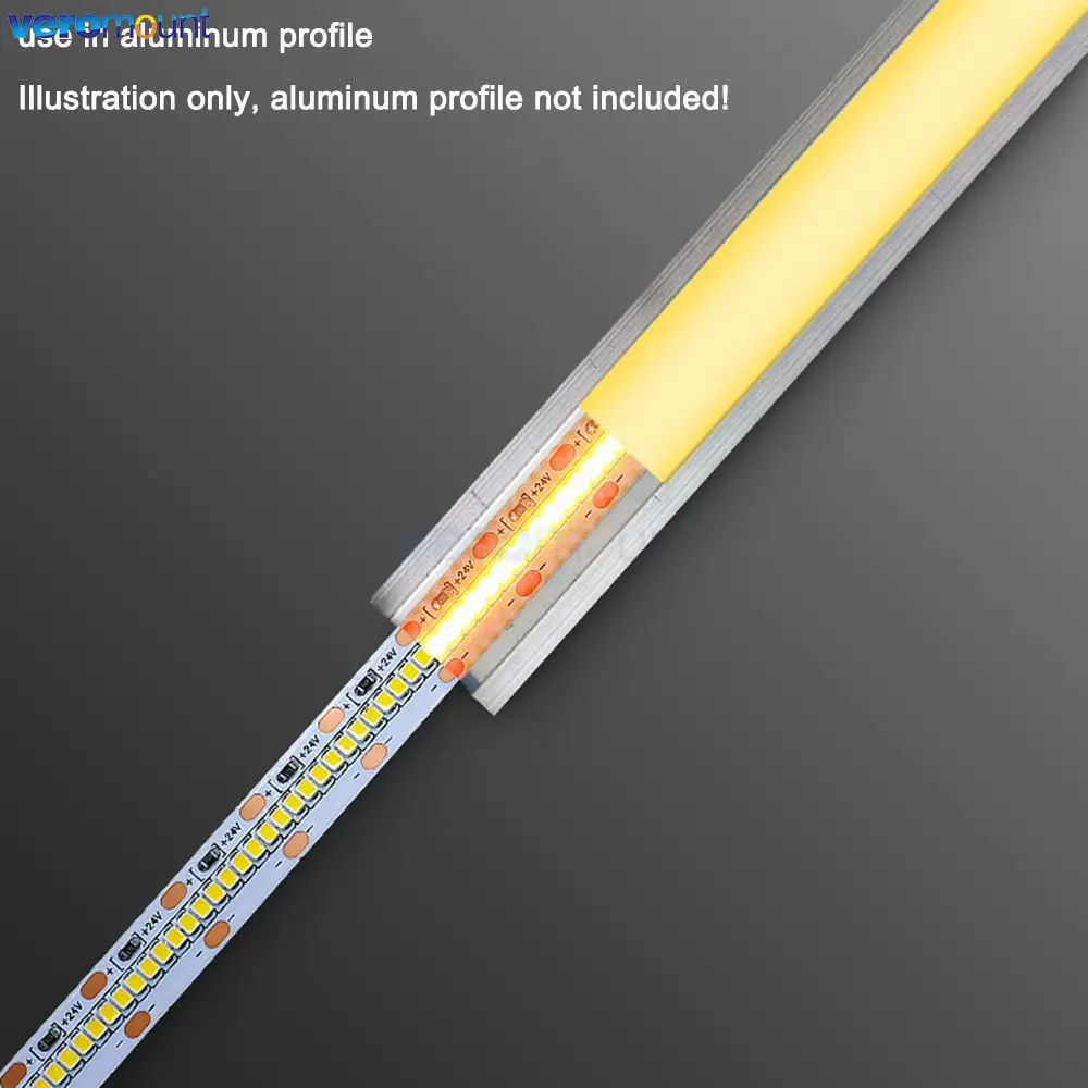 24 فولت تيار مستمر 5 متر 2025 LED قطاع 420 المصابيح/متر 2100 SMDs مرنة LED قطاع ضوء السوبر مشرق كول الأبيض الدافئة الأبيض IP20 الشريط 10 مللي متر PCB