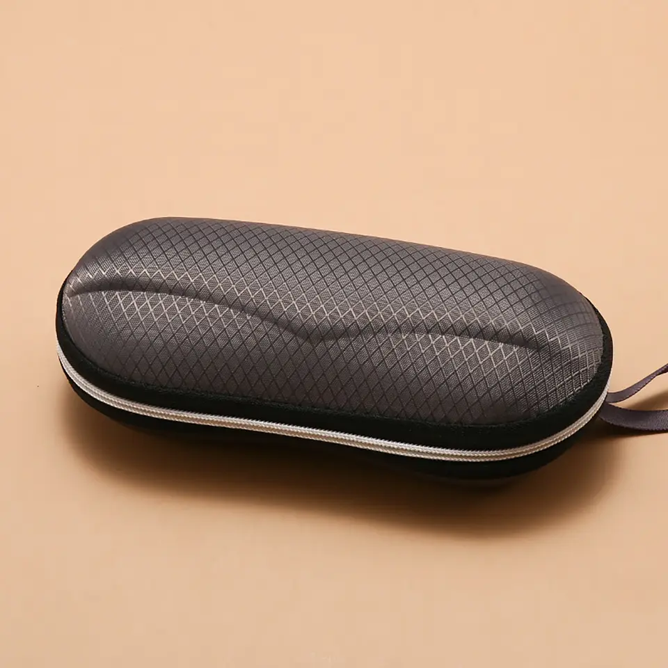 1pc Protective Glasses Case Hard Zipper EVA Shell Sport Sunglasses Box Eyeglasses Bag Travel Pack Pouch Portable Eyewear Case - 4