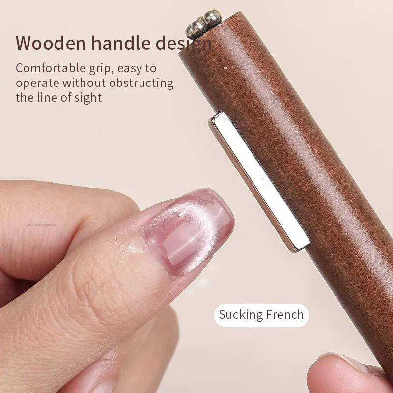 عصا مغناطيسية قوية لطلاء عين القط أداة مغناطيس الأظافر 3 في 1 قلم مغناطيسي رسومات أظافر تصميم تأثير لامع أدوات مانيكير