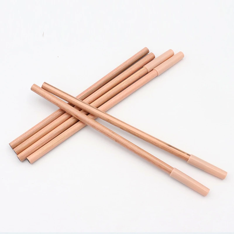 Flat Headed Microblading Wooden Waterproof Eyebrow Pencil  Art Tint Permanent Makeup Brow Pen Enhancers