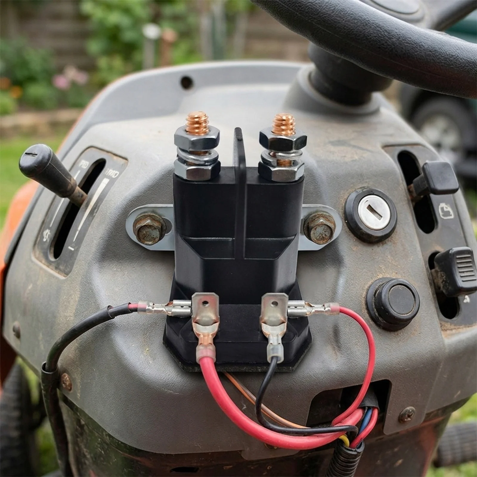 Switch Magnetic Switch 12V for Lawn Mower for Lawn for tractor Medium for tractor Switch Ride-on Mower for Lawn Mower Parts
