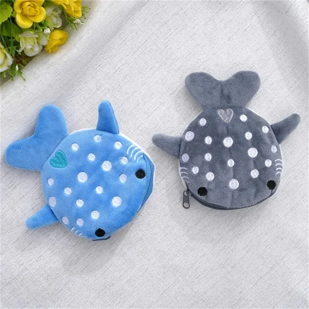 

Whale Shark Kawaii Coin Purse Cartoon Organizer Pouch with Zipper for Keys Earphones, Kids Gift Portable Storage Bag