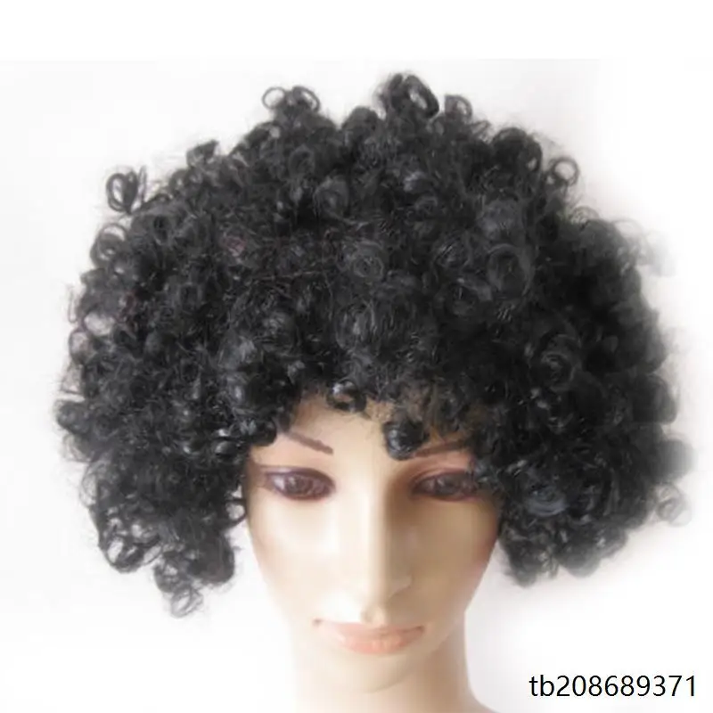 loween Performance Wig Props  Explosive Head Clown Fan Par Accory Women's Traditional Costume Stage Wear