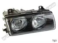 BA0361101R for full headlight right (black lens) ZKW TYPE E36 91