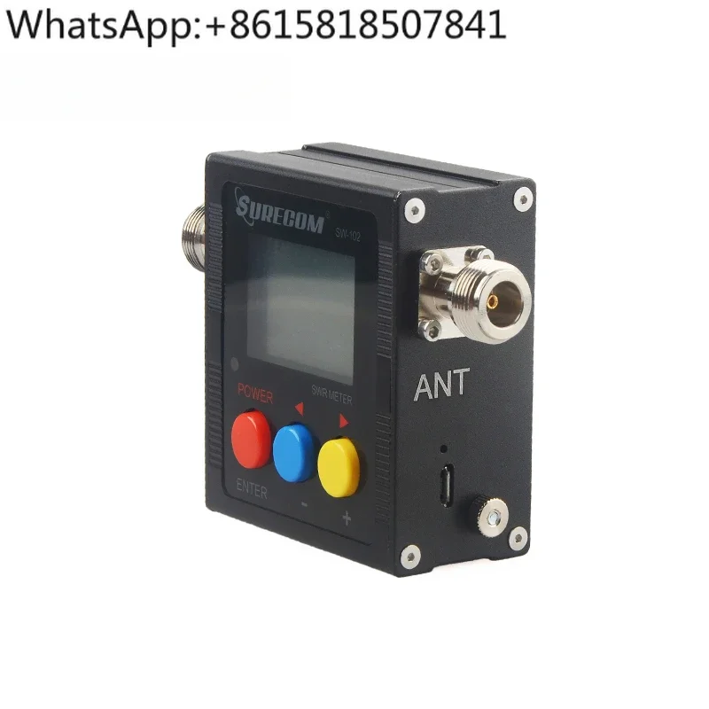 Intercom Test Standing Wave Power Radio Measuring Instrument Digital Display Frequency Meter