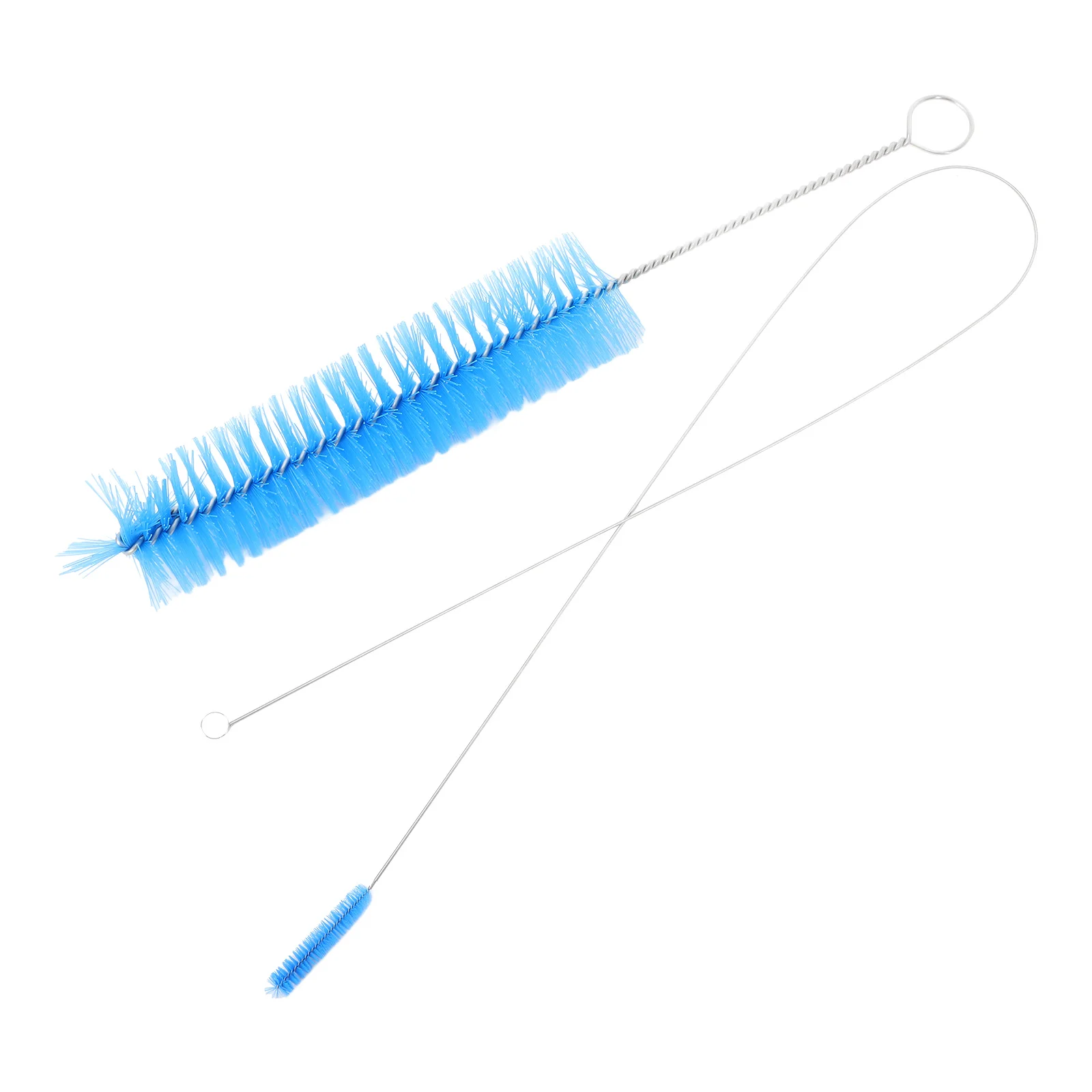 

2pcs Cleaning Machine Brush Hose Tube Flexible Pipe Cleaner Sink Drain Line Unclogging Tools Blue Home Appliances for Dryer